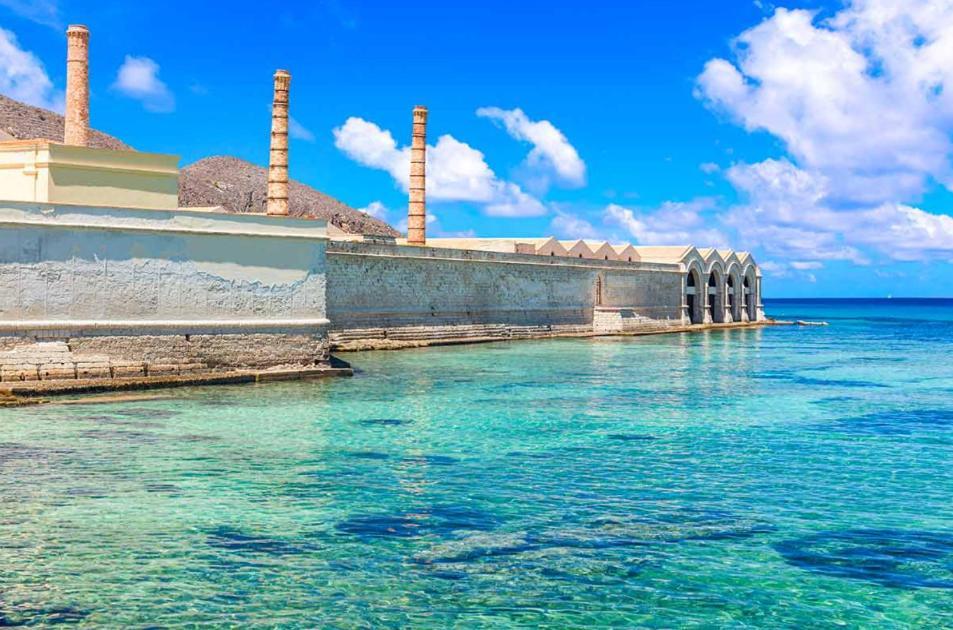 Resort Cala La Luna Favignana Bagian luar foto